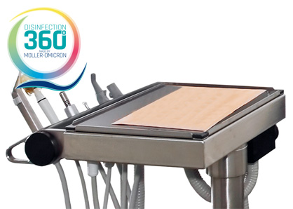 Dental suction system with disinfection 360 ° logo Dental suction system with disinfection 360 ° logo